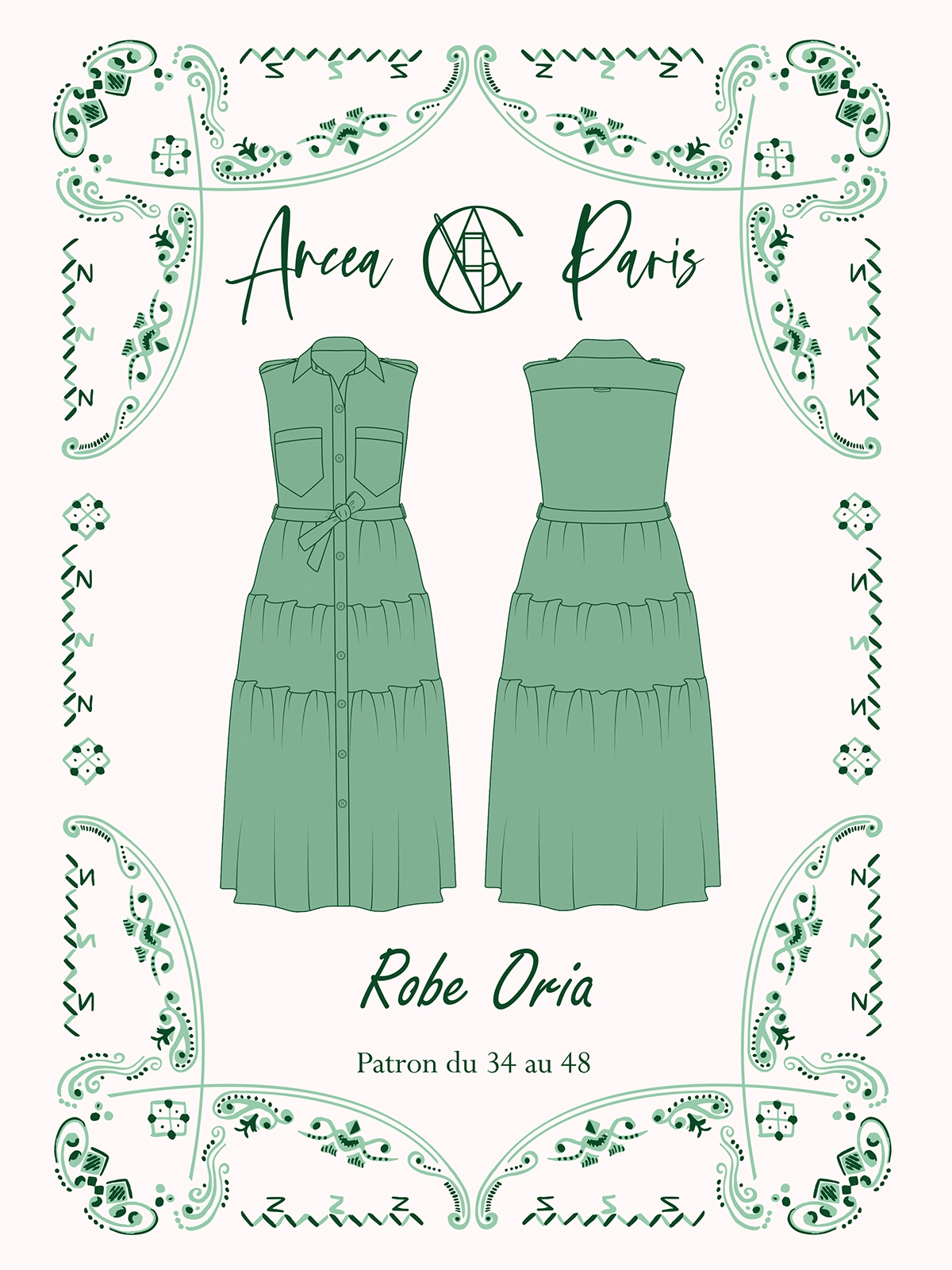 ancea-paris-oria-patron-robe-boh-me-t-ceinture-nou-e image 2