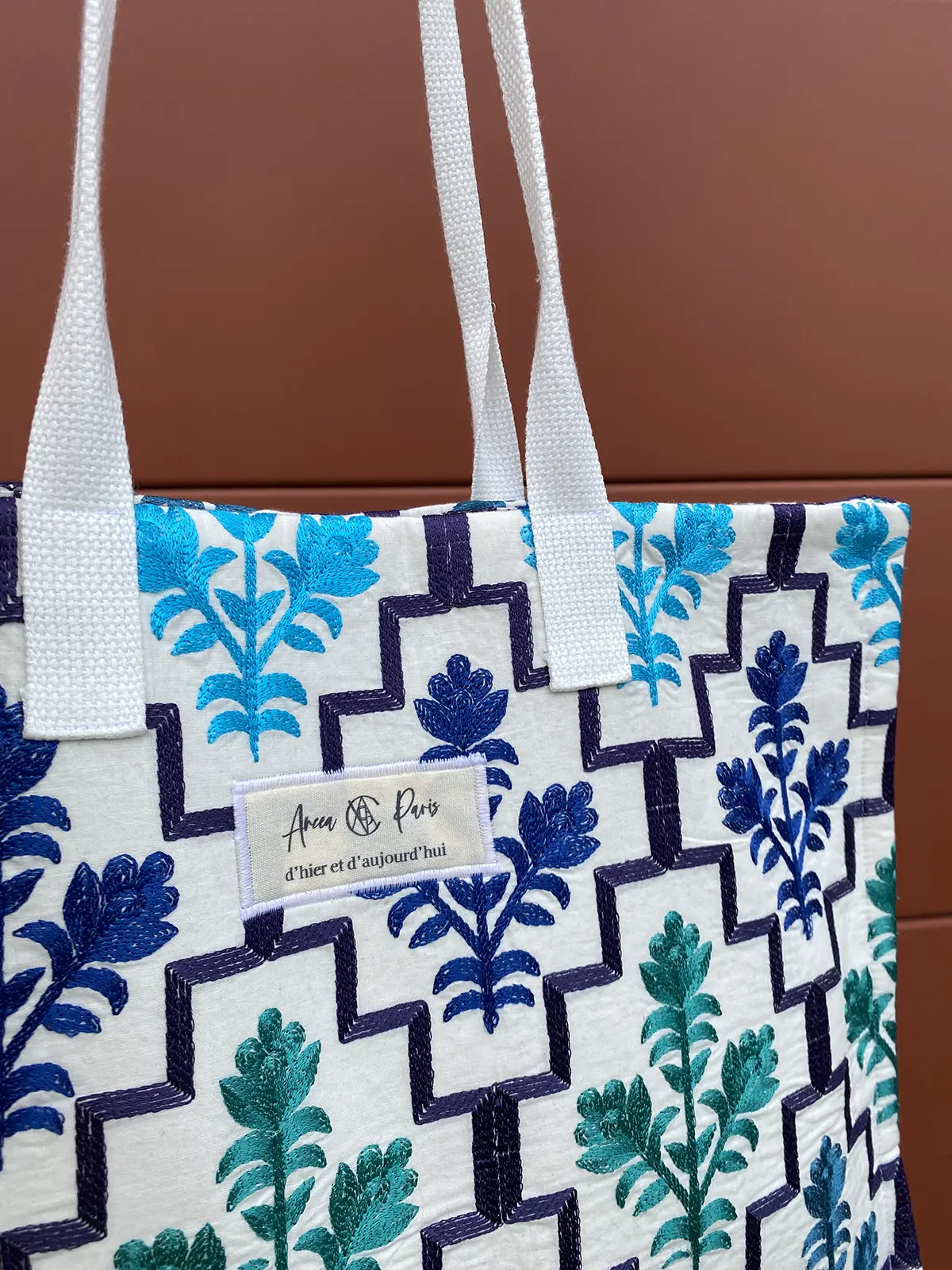 ancea-paris-kits-lotti-kit-cabas-brod-bleu-vert image 3
