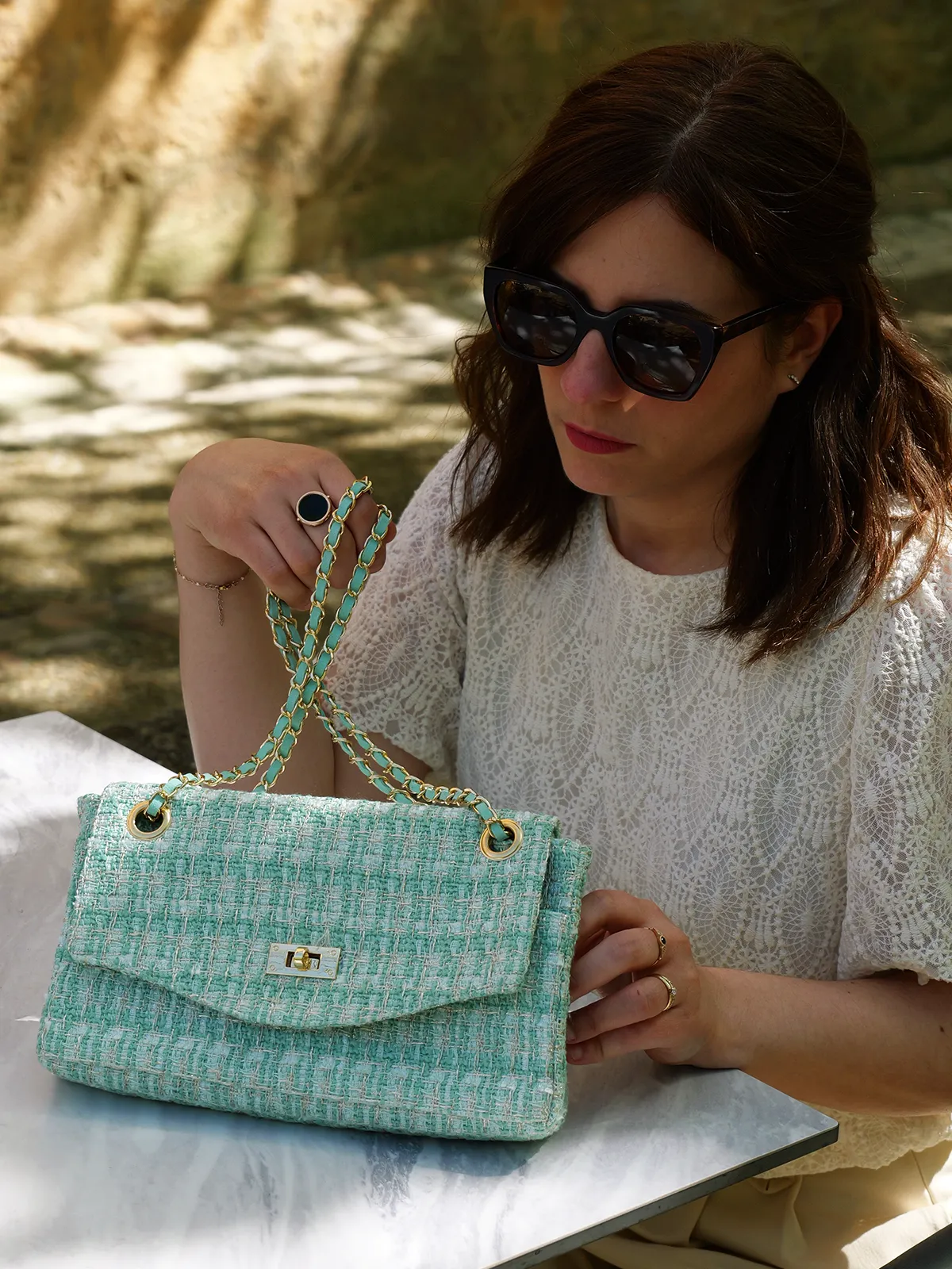 ancea-paris-kits-edgar-kit-sac-tweed-vert-pastel-lurex-dor image 6