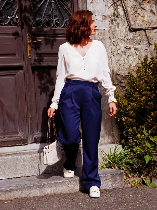ancea-paris-gary-patron-pantalon-large-plis-taille-smock-e image 1