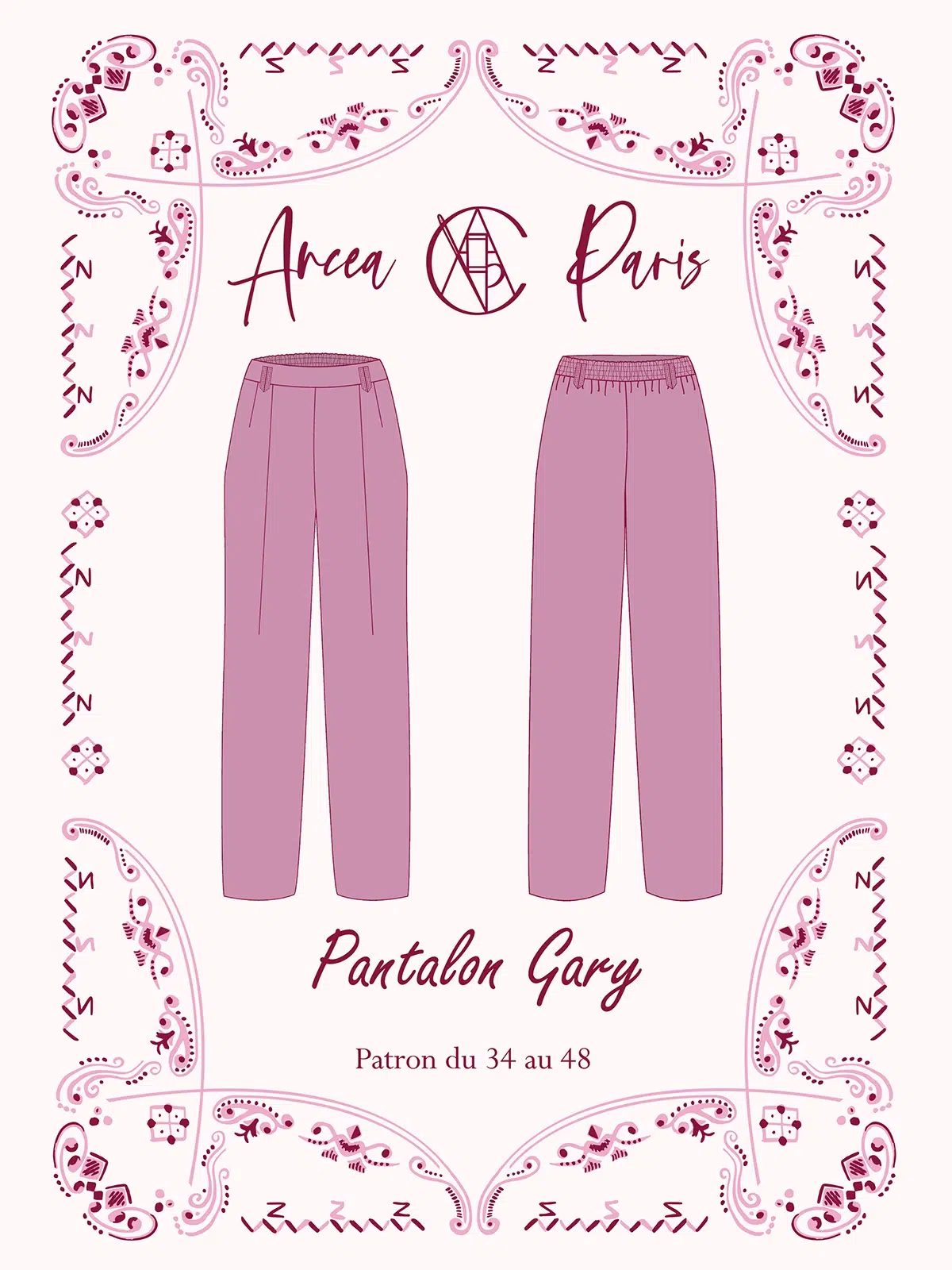 ancea-paris-gary-patron-pantalon-large-plis-taille-smock-e image 2