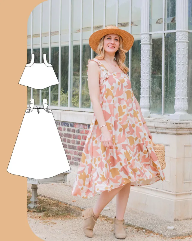 atelier-svila-sintra-robe-et-top-patron-couture-pdf-t image 1