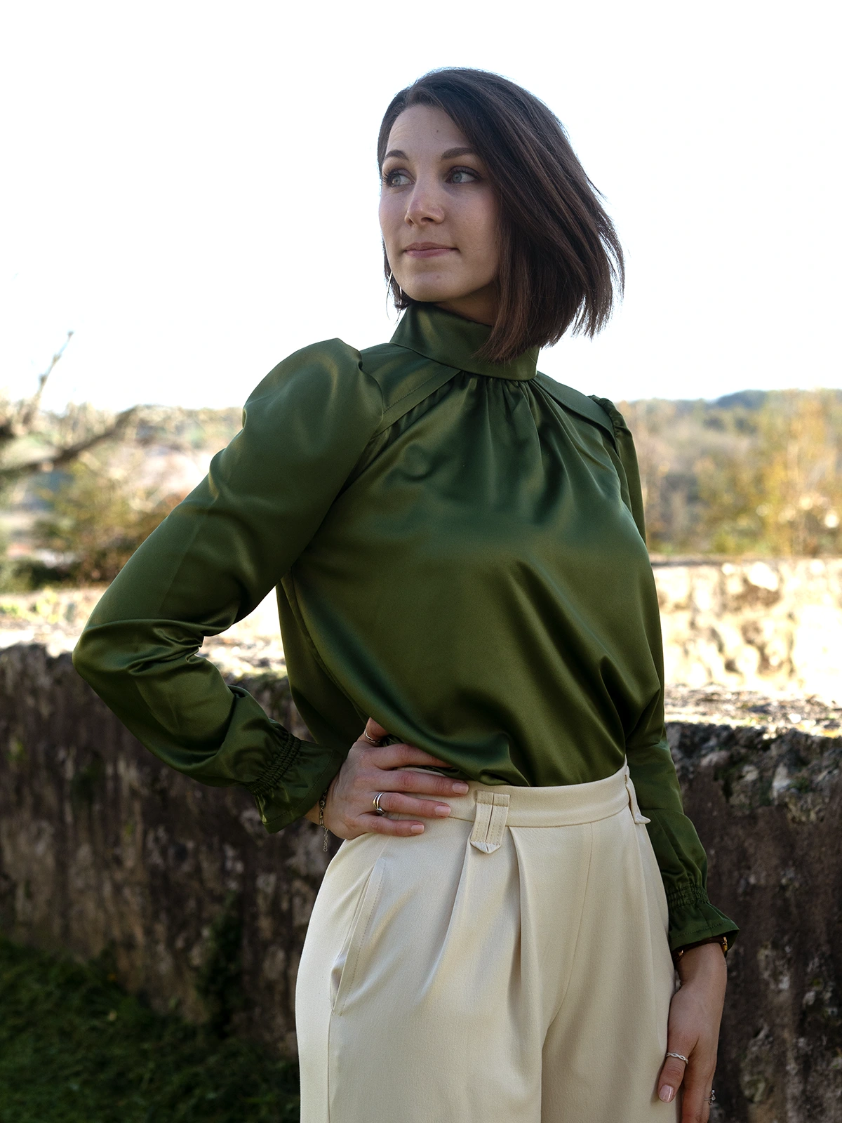 ancea-paris-lexie-blouse-femme-col-chemise-invers image 7