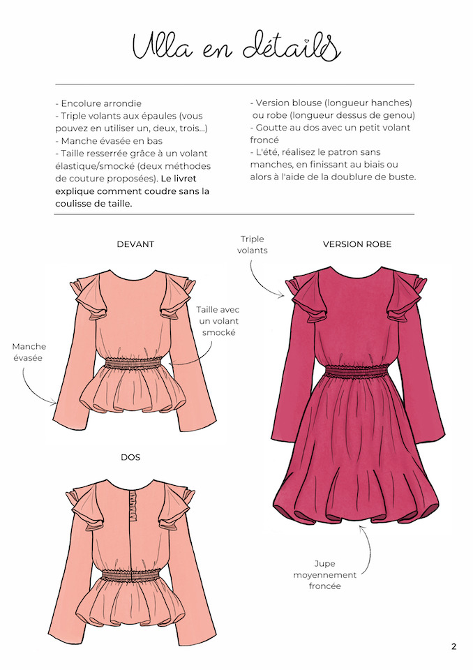 apolline-patterns-ulla-patron-blouse-robe-volants-32-48 image 2
