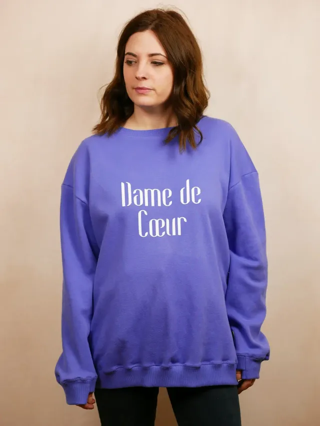 ancea-paris-mario-patron-sweat-ample-col-rond-femme image 1