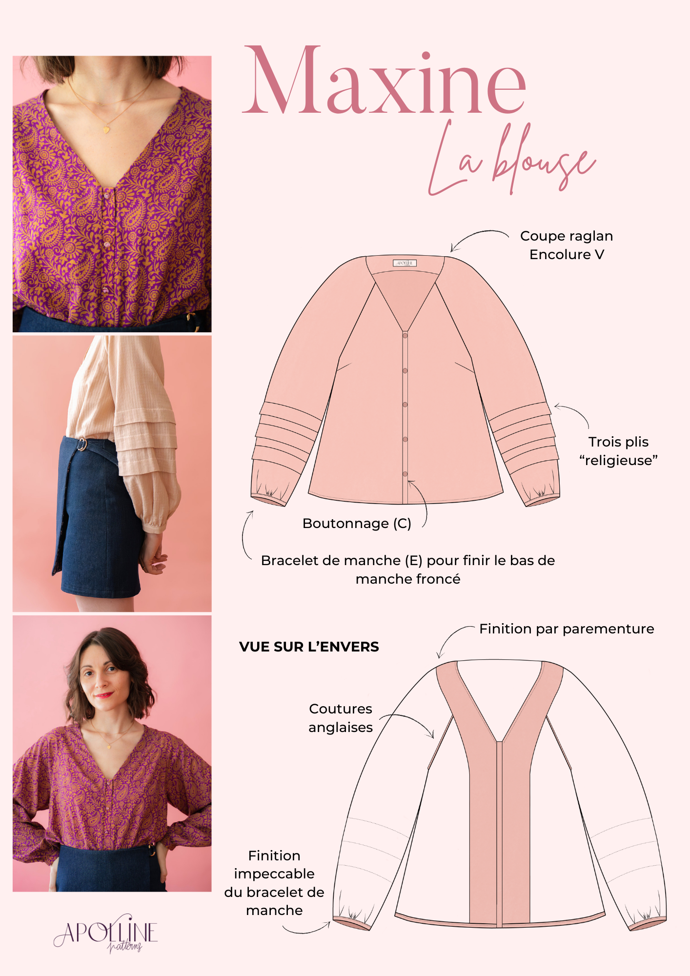 apolline-patterns-maxine-patron-blouse-plis-32-52 image 2