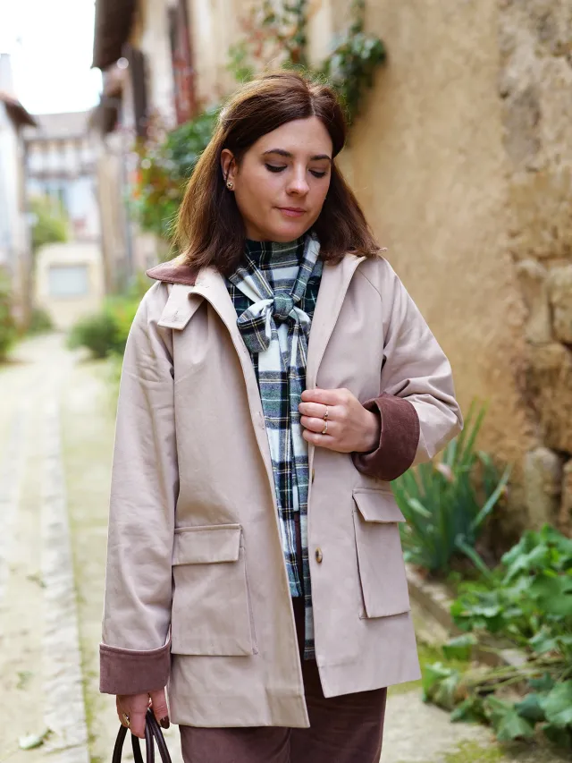 ancea-paris-bergame-patron-veste-femme-pdf-coupe-courte image 1
