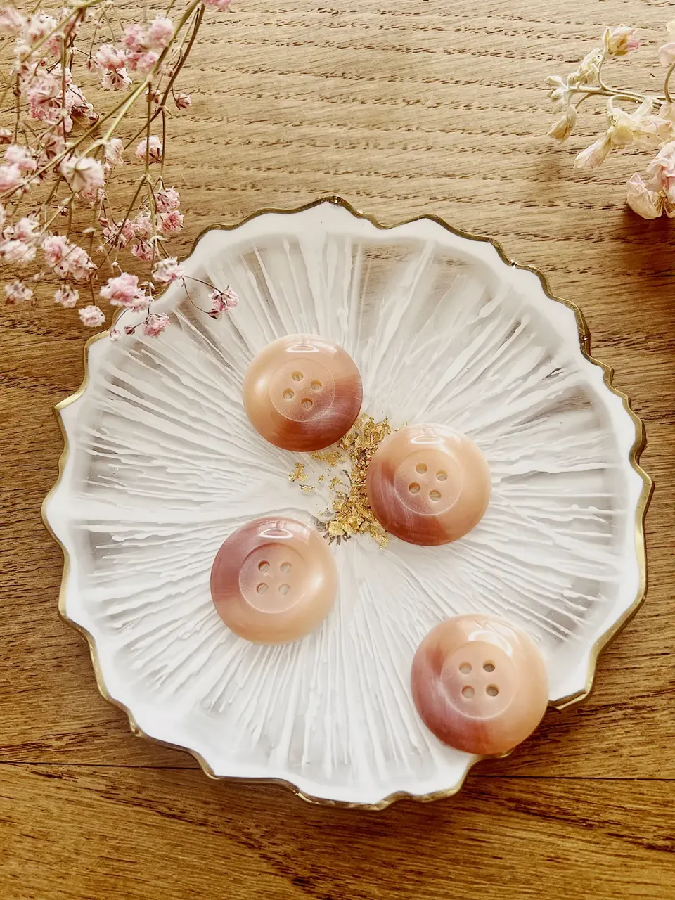 ancea-paris-boutons-vintage-bouton-caille-27mm-beige-ros image 1