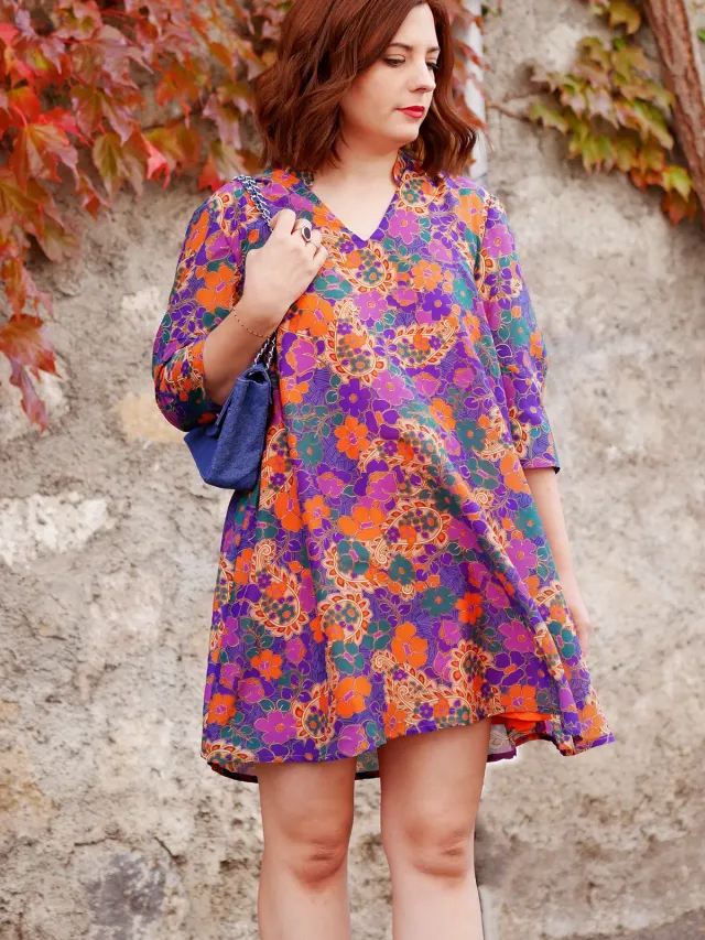 ancea-paris-tania-robe-trap-ze-col-v-femme image 1